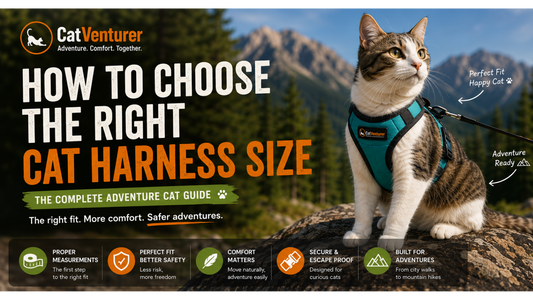 How to Choose the Right Cat Harness Size: The Complete Adventure Cat Guide (2026)