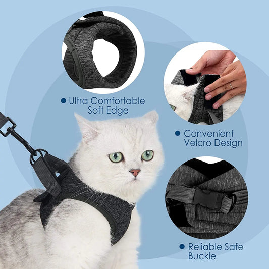 Adjustable Anti-Escape Small Cat Belt Kitten