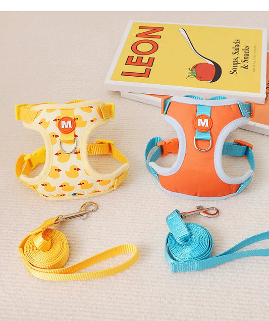 No Pull Cat Harness and Leash Set for Walking Escape Proof
