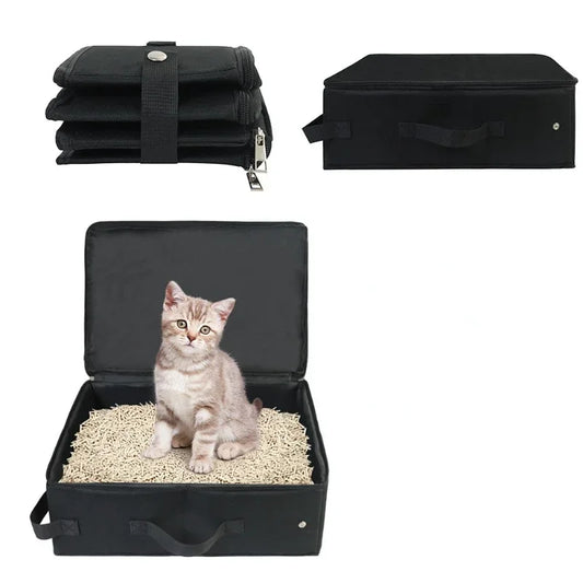 Outdoor Foldable Cat Litter Box Waterproof