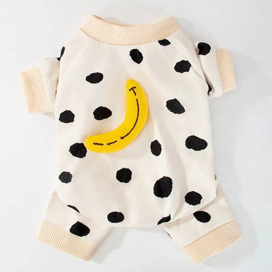 Cat Striped Jumpsuit Cute Cartoon Pattern Kitten Romper Pyjama