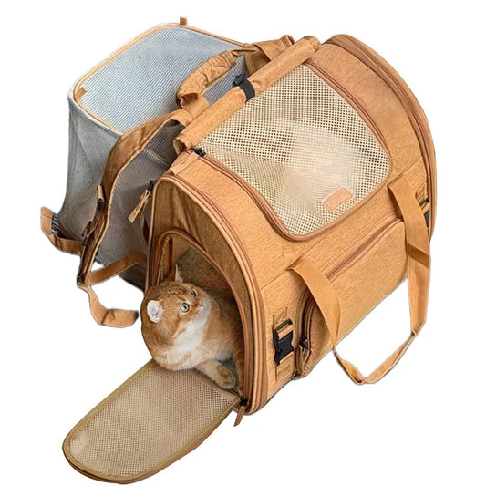 Cat Backpack Carrier Expandable