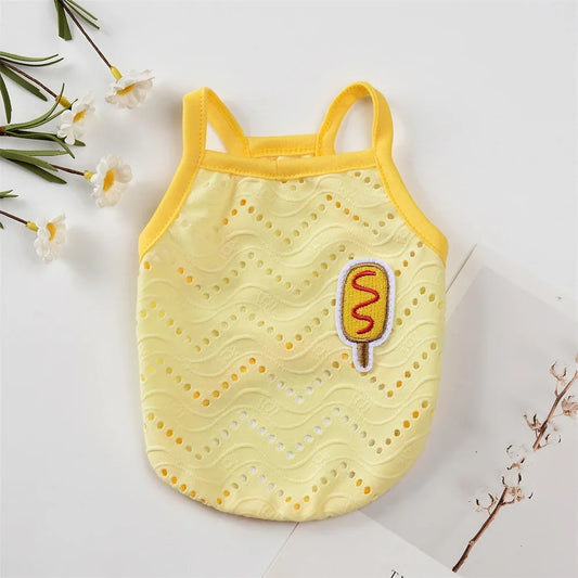 Mesh Breathable Sphynx Cat Clothes