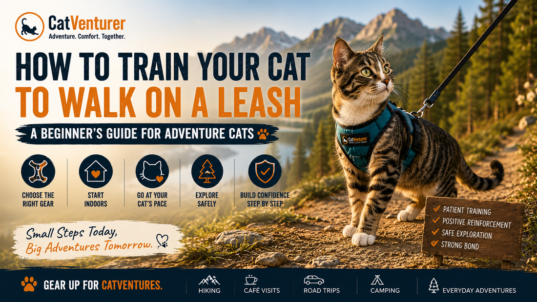 How to Train Your Cat to Walk on a Leash: A Beginner's Guide for Adventure Cats (2026)