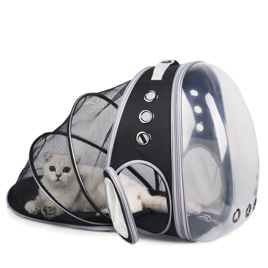 Astronaut Portable Cat Travel Bag Breathable Space Capsule Expandable