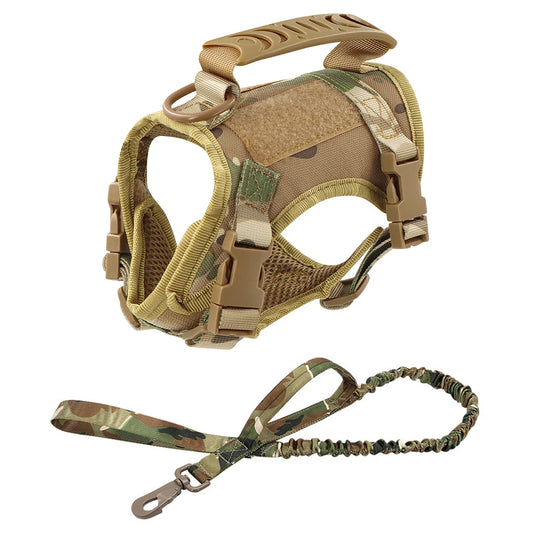 Tactical Cat Harness For Walking Escape Proof Adjustable