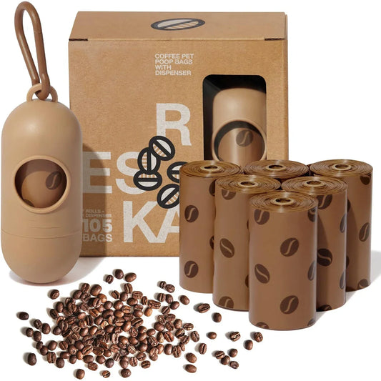 Pet Waste Bag Dispenser Set Cat Poop Bag Dispenser