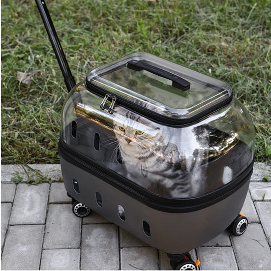 Transparent Cat Cage Large Capacity